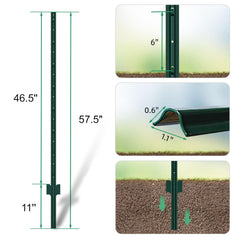 FOREHOGAR buried anchor plate installed in soil showing stable ground hold benefit