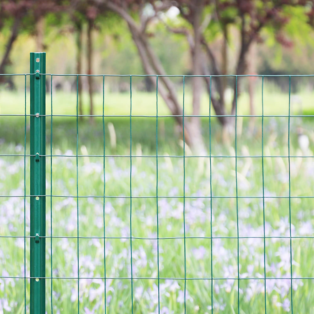 FOREHOGAR close-up of welded joint and 2x3 mesh demonstrating strength