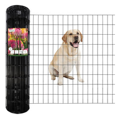 FOREHOGAR front view of rolled fence showing compact packaging and ready-to-install durability
