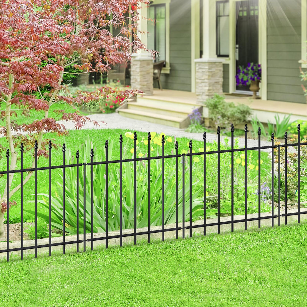 FOREHOGAR front view of assembled panels showing neat decorative border and curb appeal