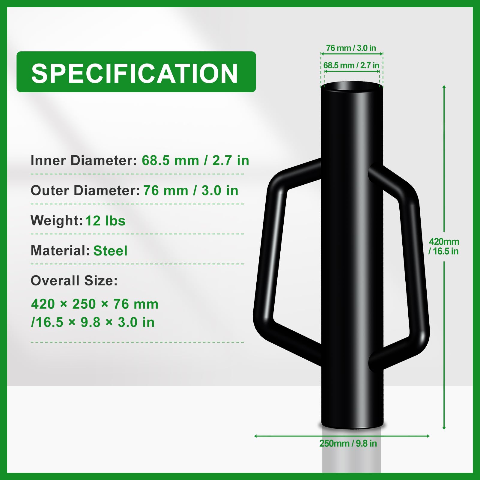 FOREHOGAR ergonomic handle grip reducing fatigue during long projects