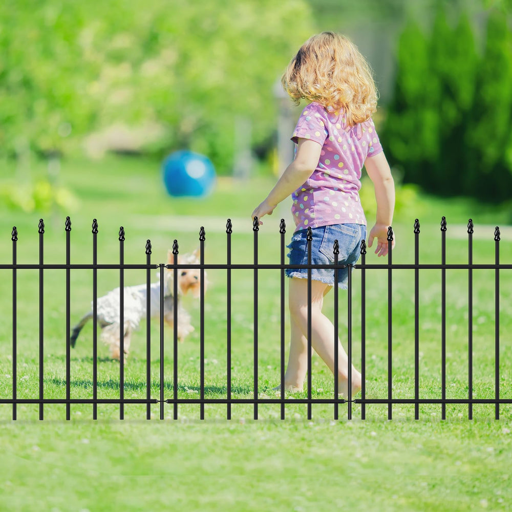 FOREHOGAR panel height comparison with hand showing scale for pet protection