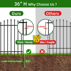 FOREHOGAR installed around flowerbed demonstrating quick no-dig setup benefit