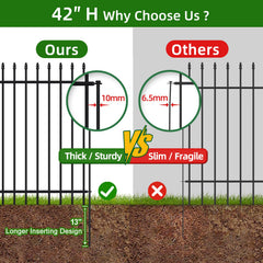 FOREHOGAR linked panels forming a straight border illustrating secure continuous edging