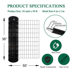 FOREHOGAR unrolled mesh showing 2x4 openings, demonstrating wildlife protection and airflow