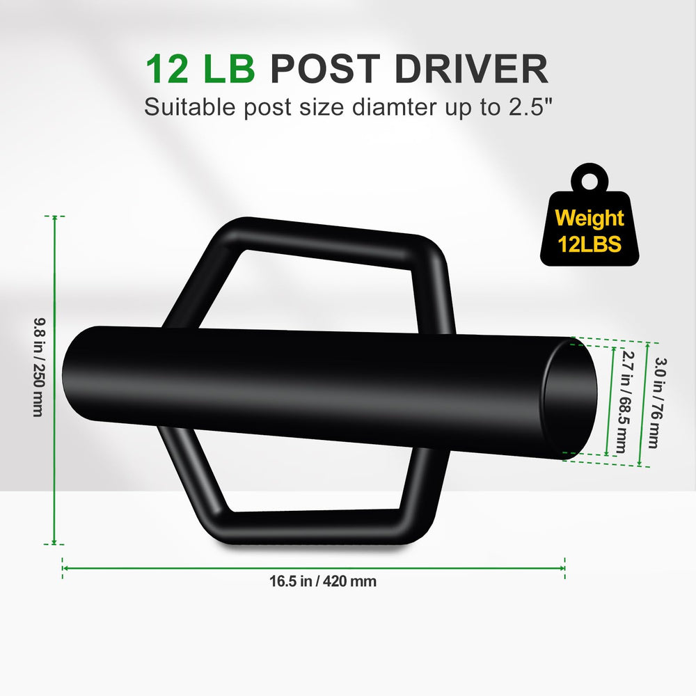FOREHOGAR size comparison with ruler showing 16.5 inch overall length