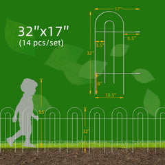 FOREHOGAR fence height shown beside a hand for scale showing easy handling benefit