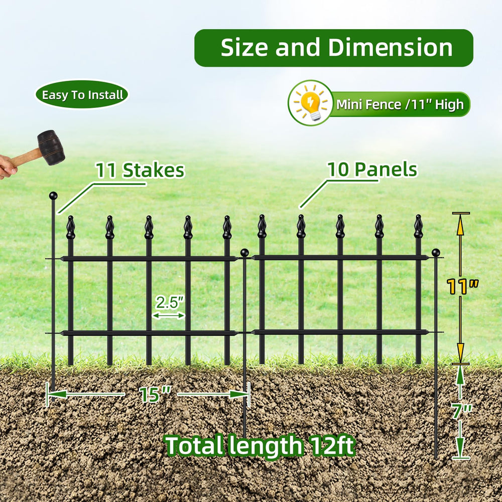 FOREHOGAR stake sliding through panel loops for easy tool-free installation