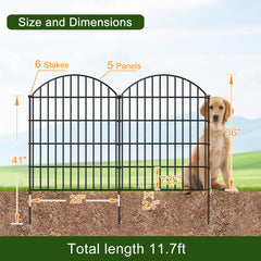 FOREHOGAR stake threaded through panel loop demonstrating easy no-dig installation and stability