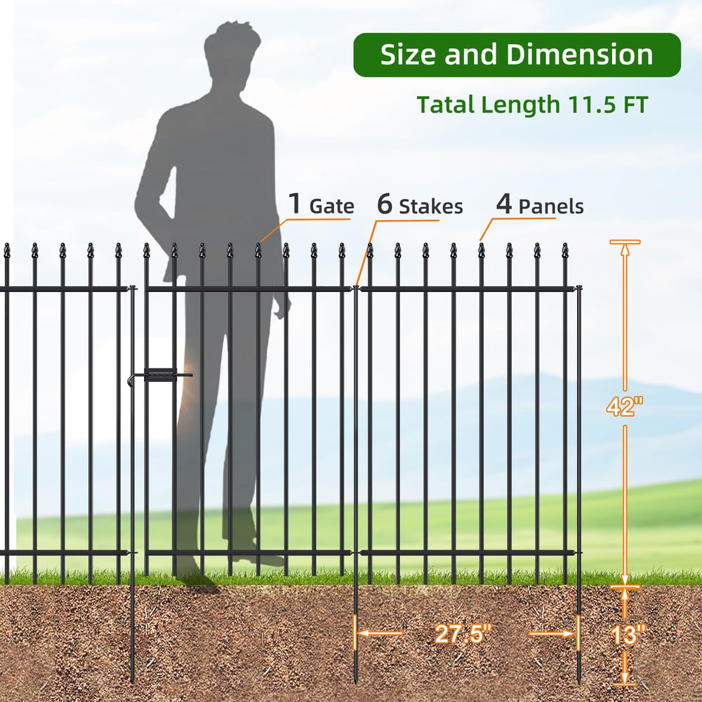 FOREHOGAR stake pushed into soil showing secure anchoring and stable panels