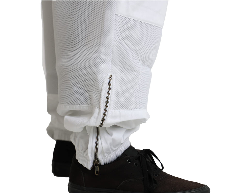 FOREST BEEKEEPING SUPPLY 12-inch YKK leg zipper open for quick boot access and convenience