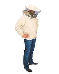Forest Beekeeping Supply heavy-duty YKK brass zipper detail illustrating durable, reliable closure