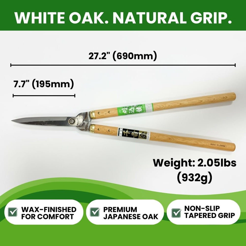 forest Originals Fujiwara length scale comparison showing extended reach advantage