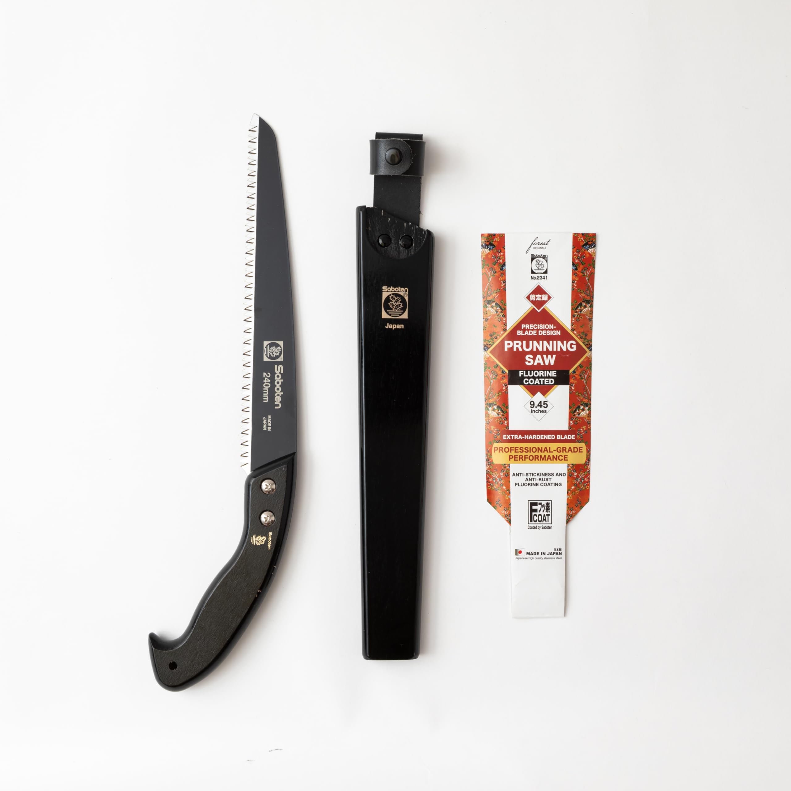 forest Originals packaging with Made in Japan label highlighting craftsmanship