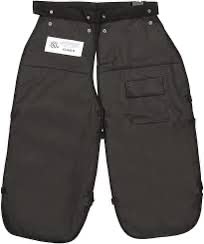 FORESTER folded chaps for compact storage and easy maintenance
