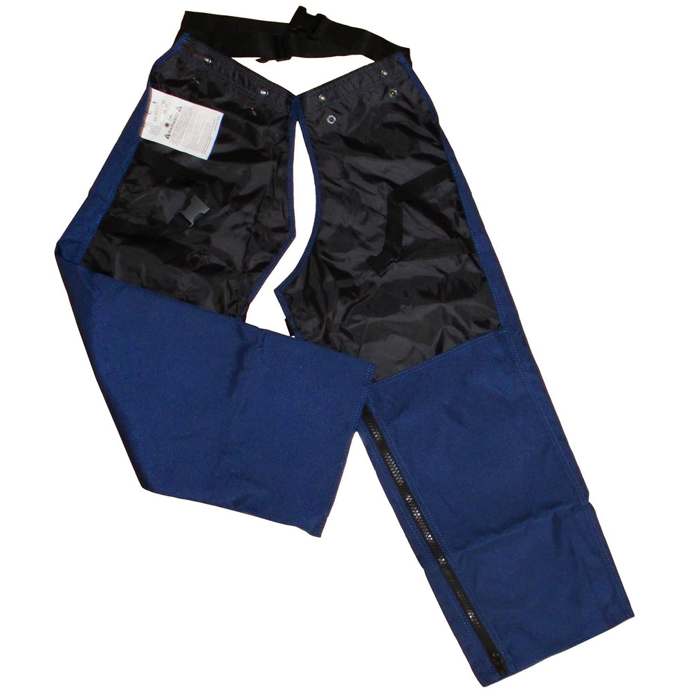 FORESTER chaps worn during trimming demonstrating mobility and protection