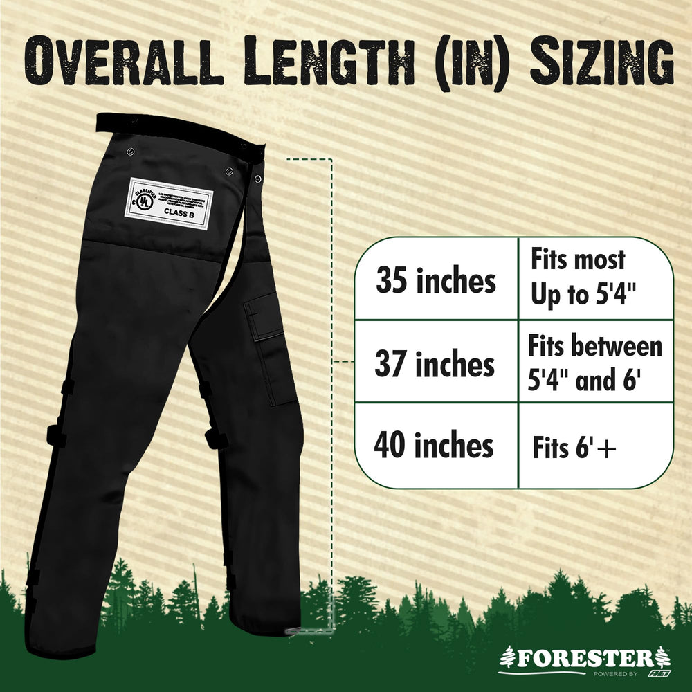 FORESTER detailed shot of multi-layer inner protection showcasing cut-resisting construction