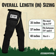 FORESTER detailed shot of multi-layer inner protection showcasing cut-resisting construction