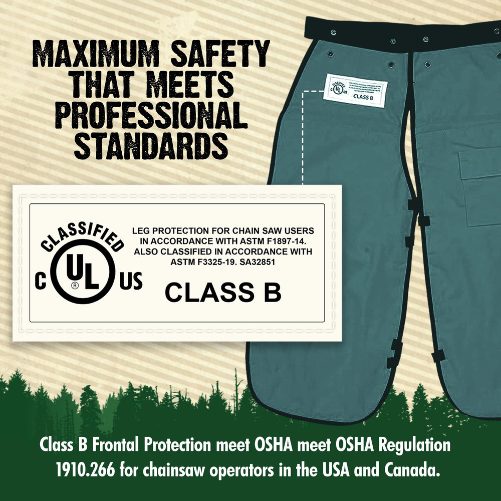 FORESTER deep utility pocket packed with tools for on-site convenience
