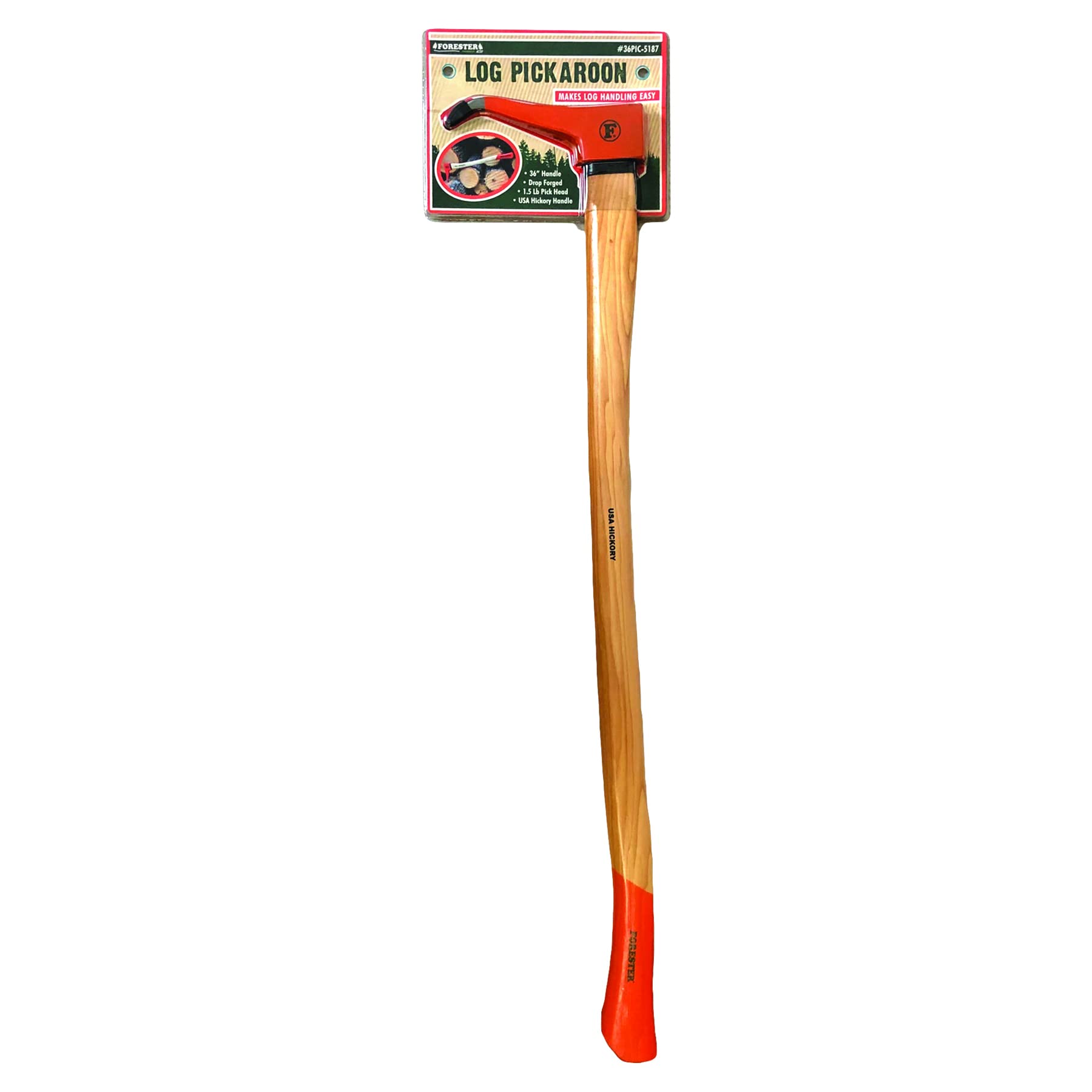 FORESTER pickaroon front view showing full tool and balance benefit