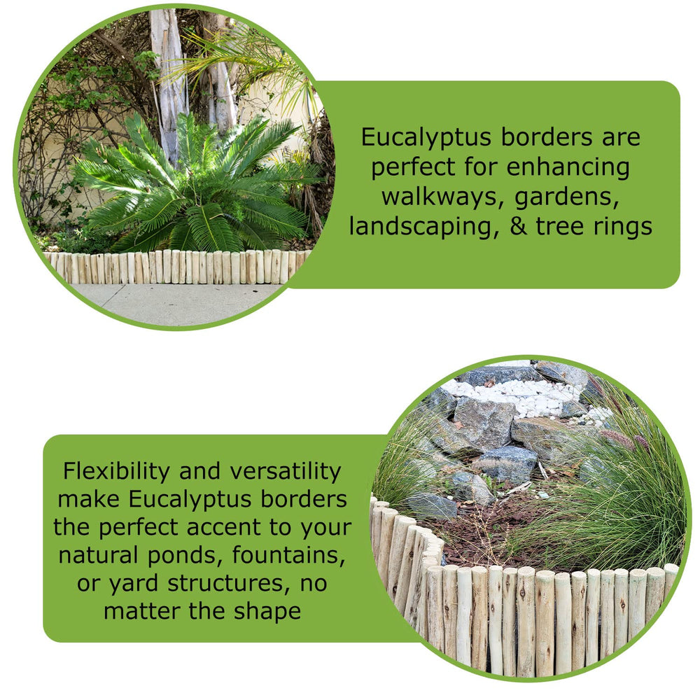 FOREVER BAMBOO landscaped garden using edging to enhance curb appeal
