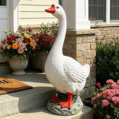 FOREVJHMM side profile goose showing stable outdoor stance