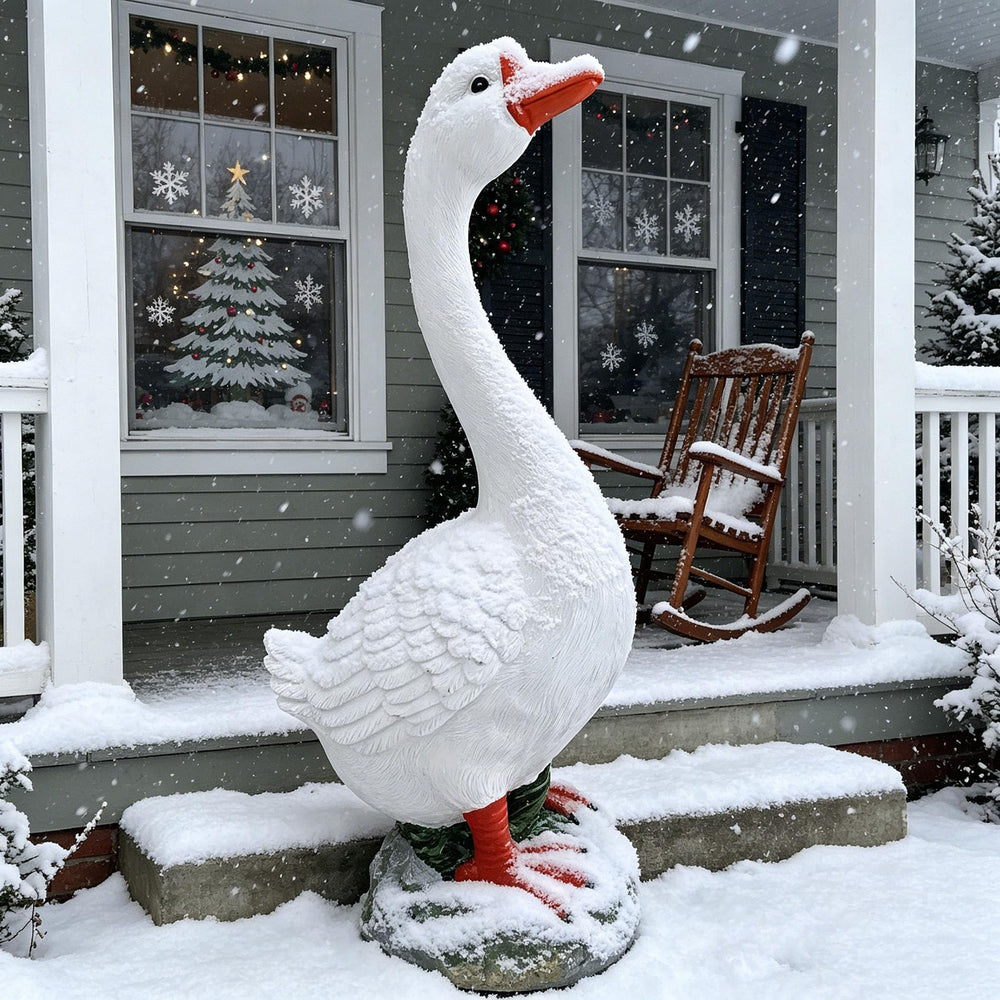 FOREVJHMM goose wearing seasonal accessories for versatile styling