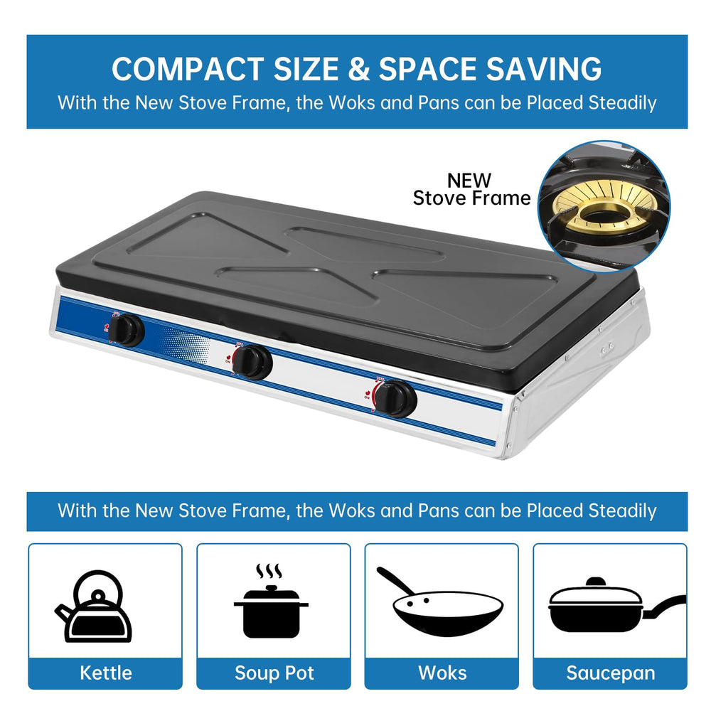 forimo draft-proof cover and accessories with CSA-approved regulator for safe storage and hookup