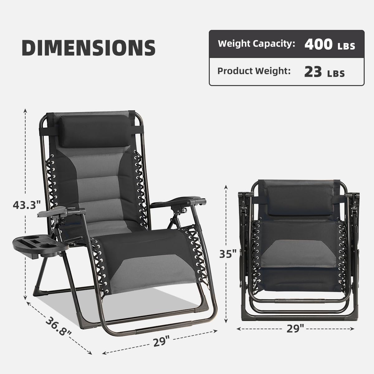 Foristrail adjustable headrest detail for customized neck support