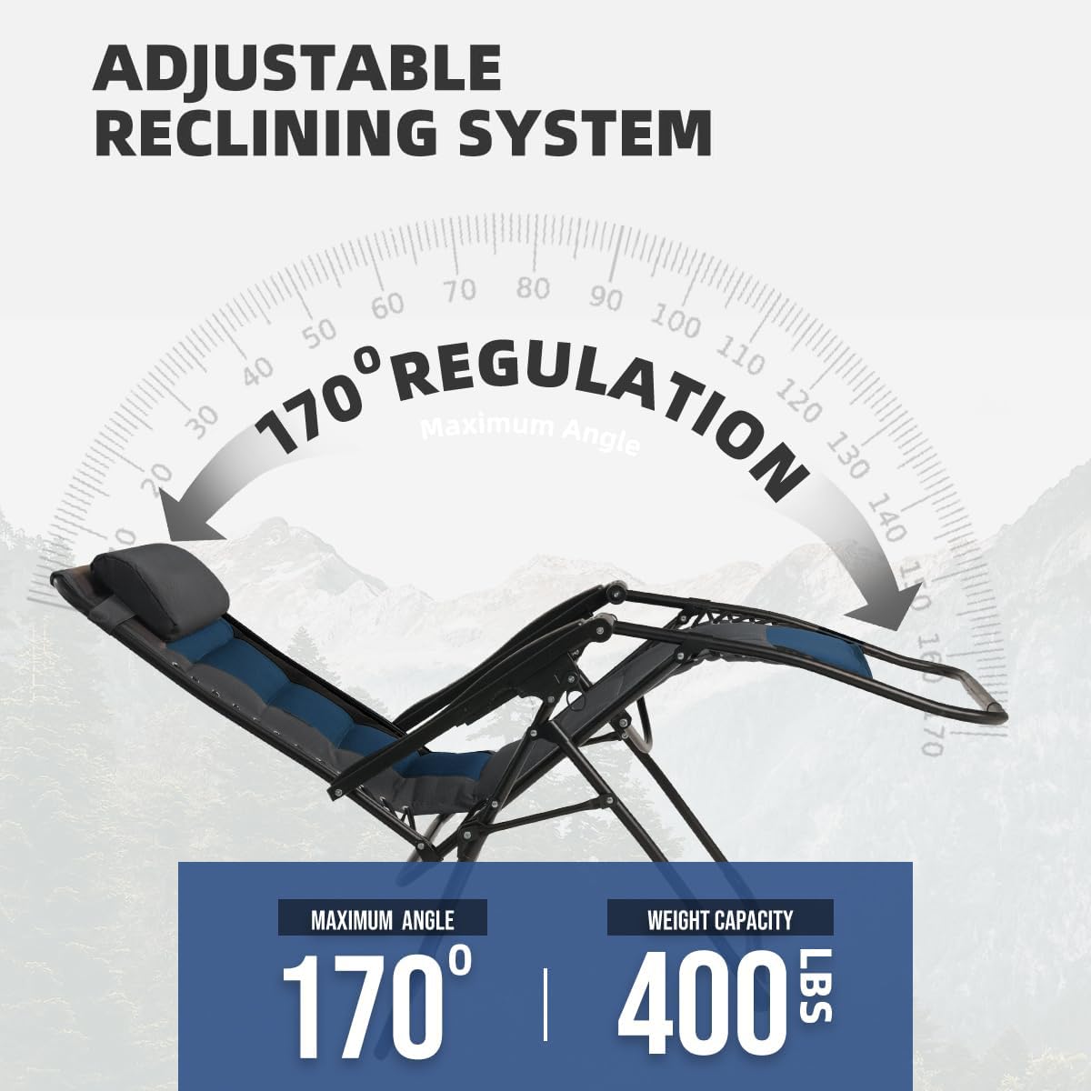 Foristrail fabric and powder-coated frame close-up highlighting durable construction