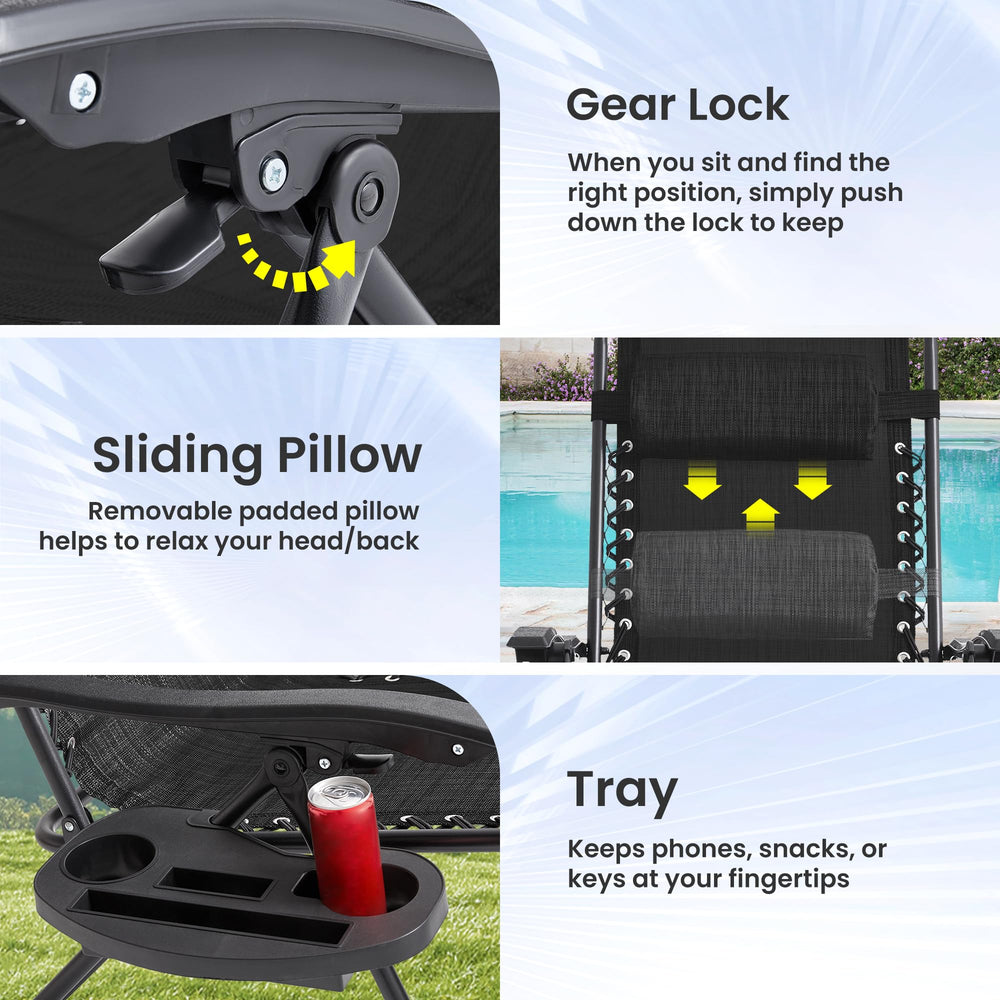 Foristrail pair set on patio illustrating outdoor lifestyle and entertaining convenience