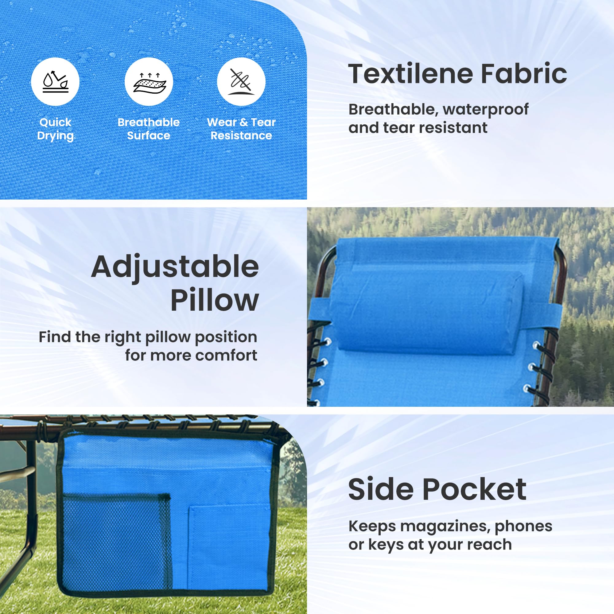 foristrail lifestyle patio setup with loungers showing relaxing outdoor use