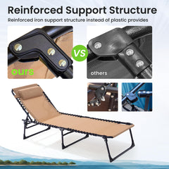 Foristrail detachable memory foam pillow detail showing added head support benefit