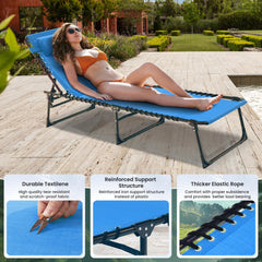 foristrail side profile demonstrating five-position recline and locked angles