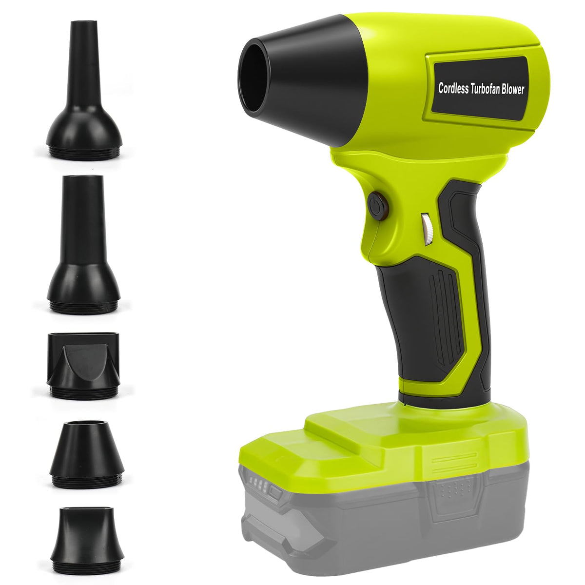 FormiPow front view showing nozzle and compact design — easy handling