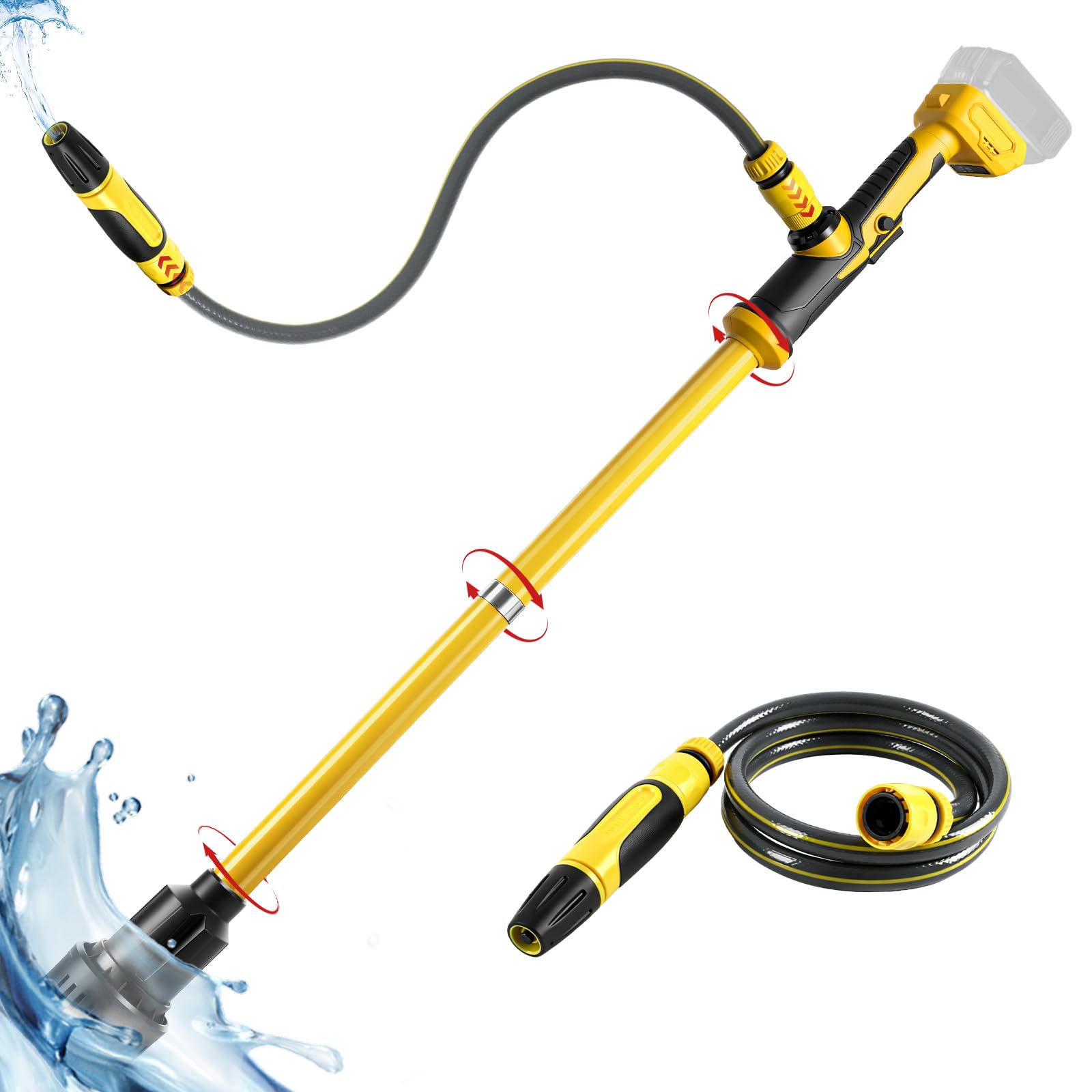 FormiPow stick pump front view showing compact design and fast transfer