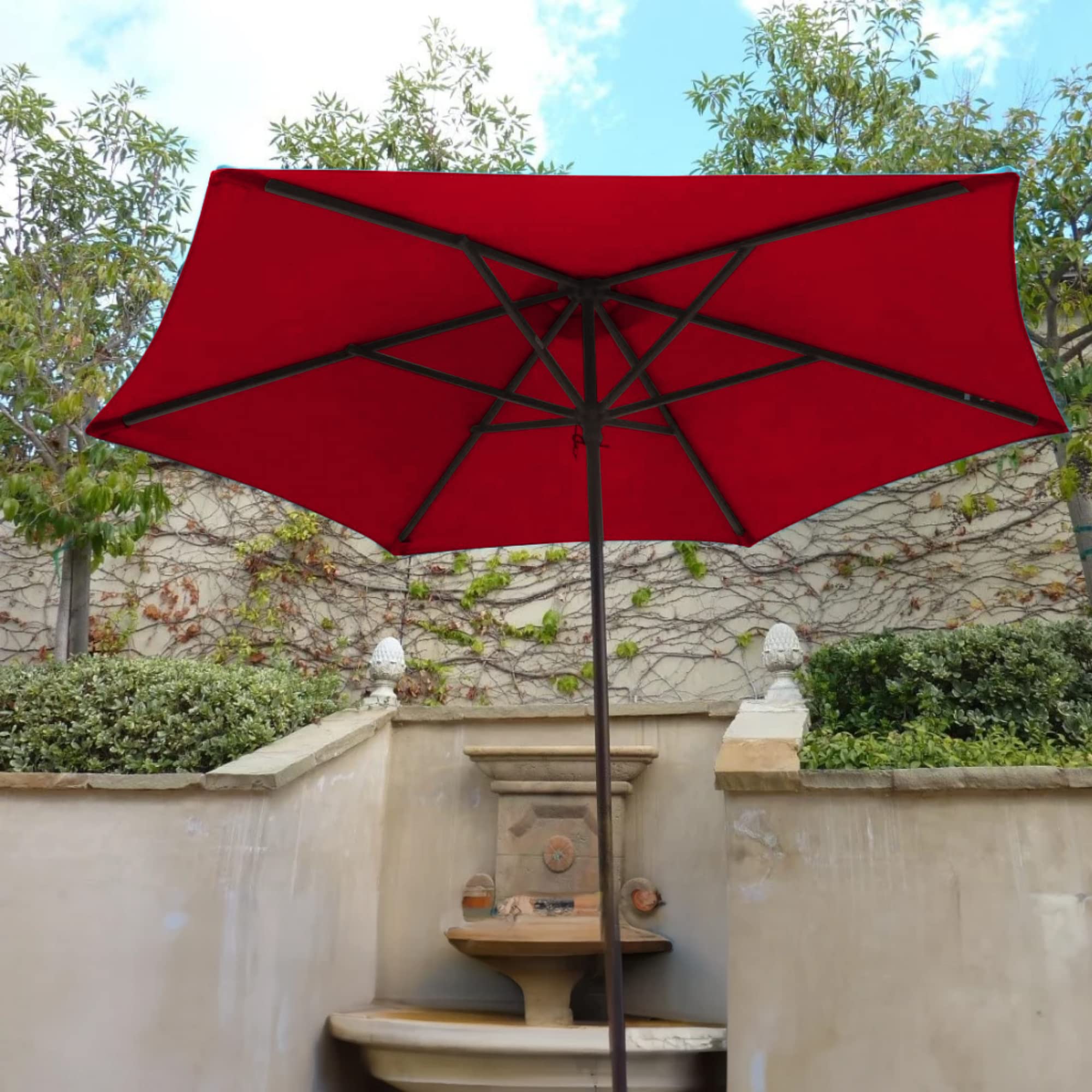 Formosa Covers folded closed canopy showing compact storage and tidy appearance