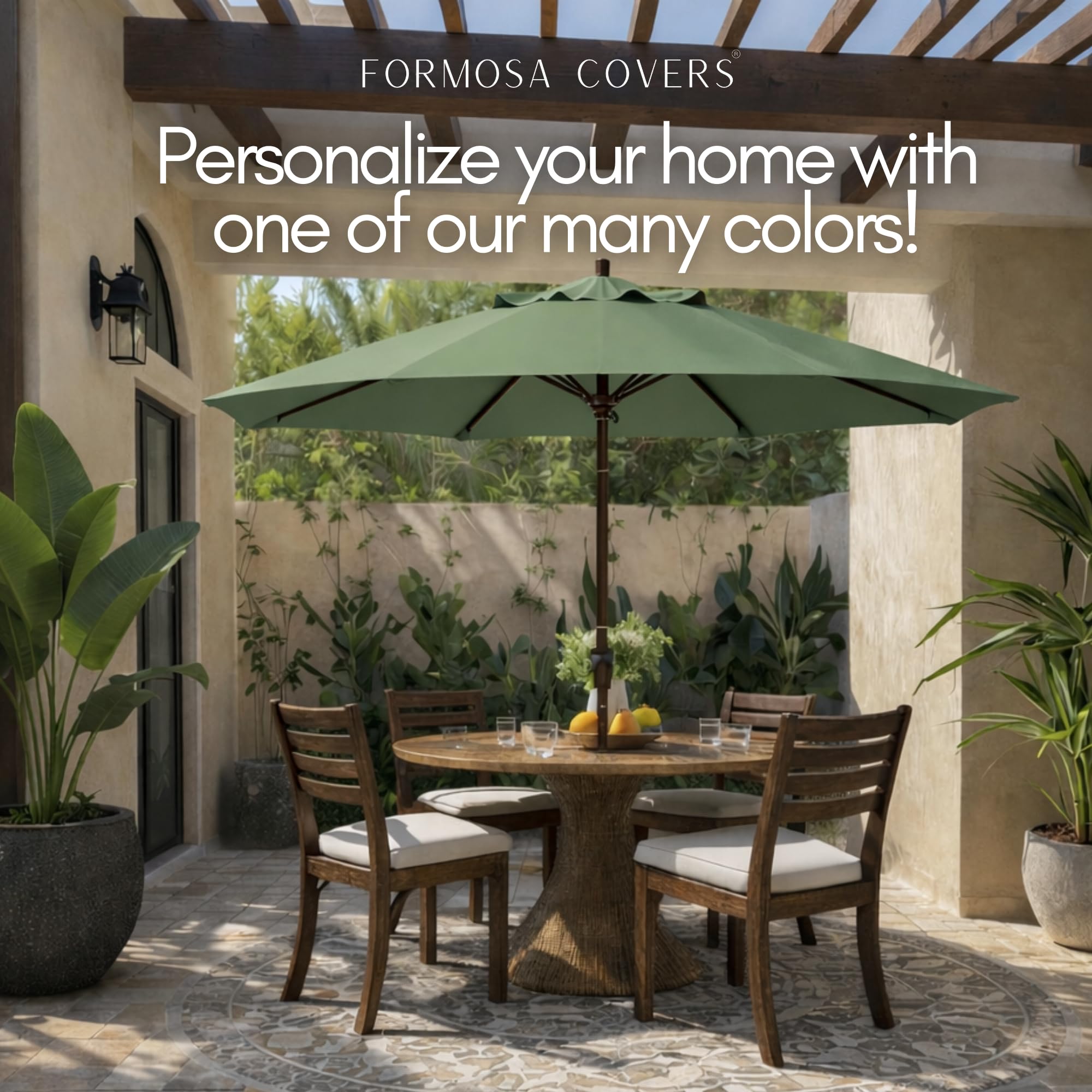 Formosa Covers double-stitched seam close-up showing long-lasting strength benefit