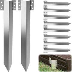 ForoGore front view of 10 pack stakes showing packaging and count benefit