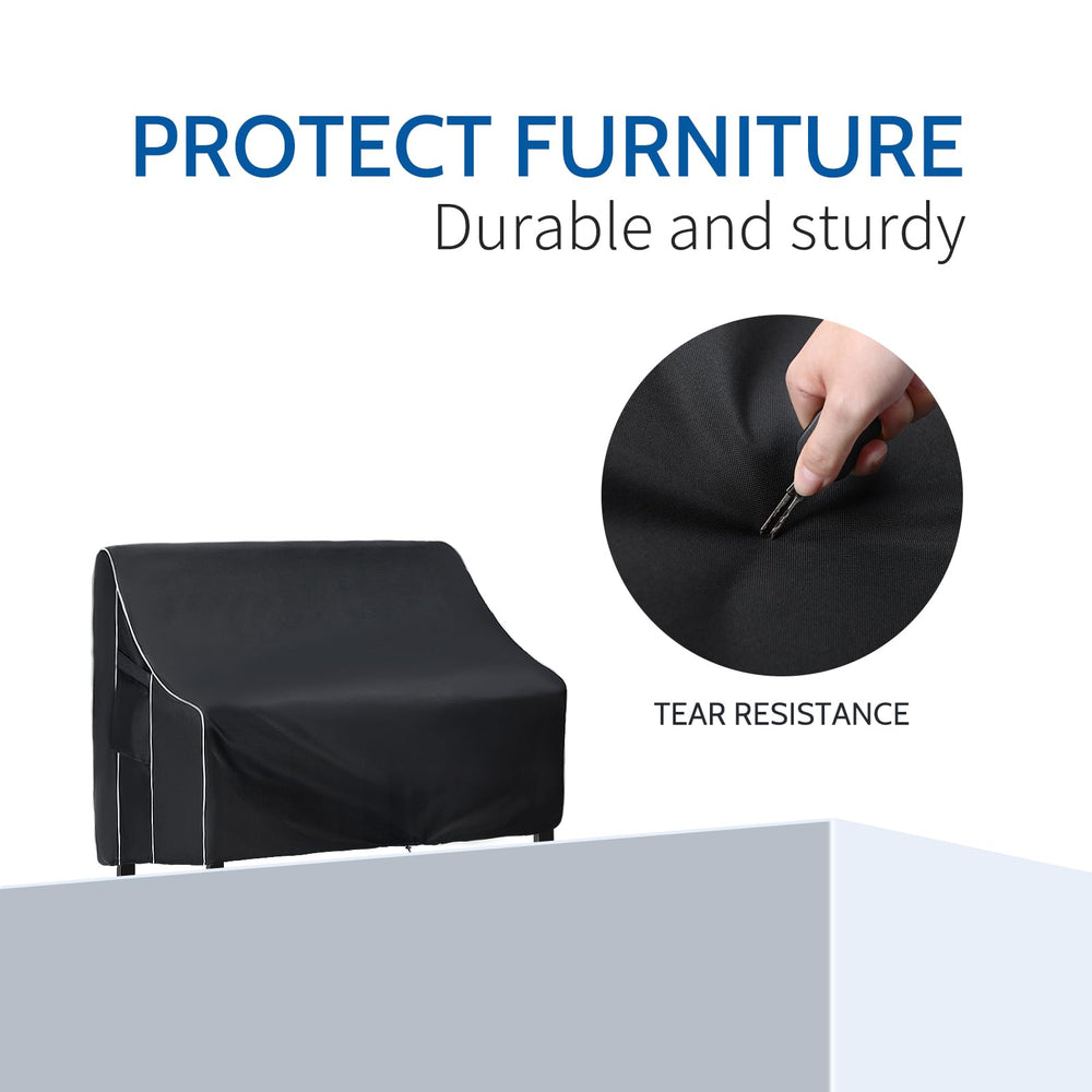 FORSPARK adjustable drawstring hem and buckle strap securing cover in wind
