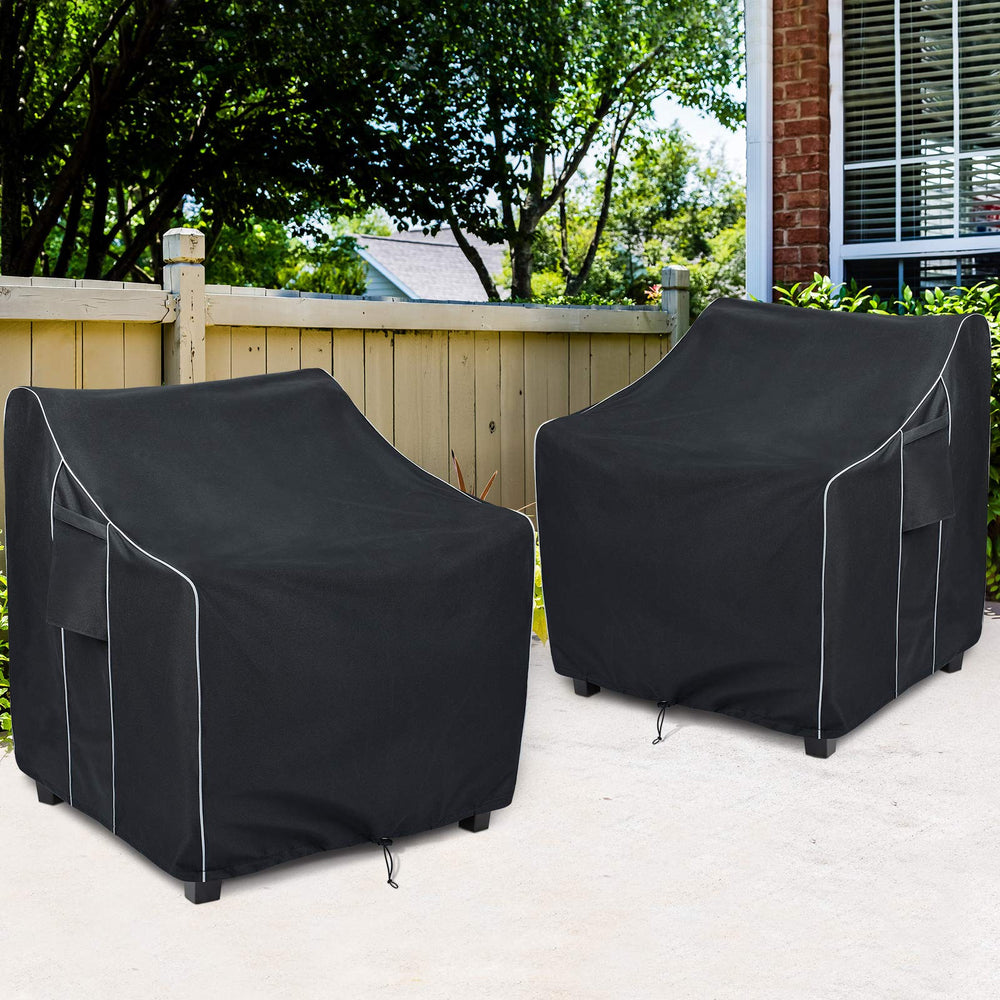 FORSPARK covered chair on patio demonstrating outdoor protection benefit