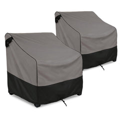 FORSPARK front view of chair cover showing full fit and weather protection