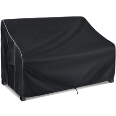 FORSPARK front view covered patio sofa showing full protection and neat fit