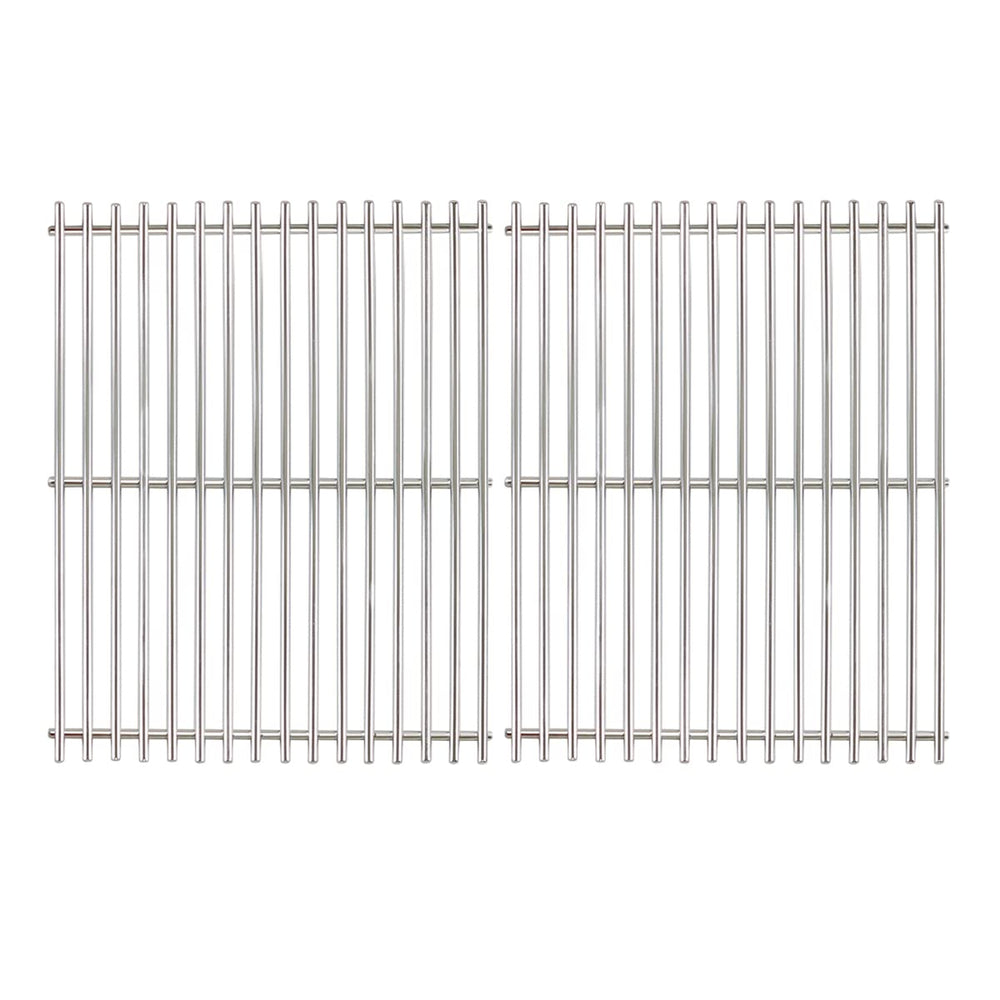 FORYEYC front view of replacement grates showing fit and finish for Weber Spirit
