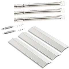 FORYEYC front view of replacement heat plates and burners showing complete kit benefits