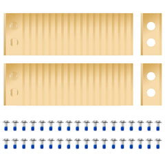 FourShow front packaging showing 36 replacement blades and screw set benefit longevity