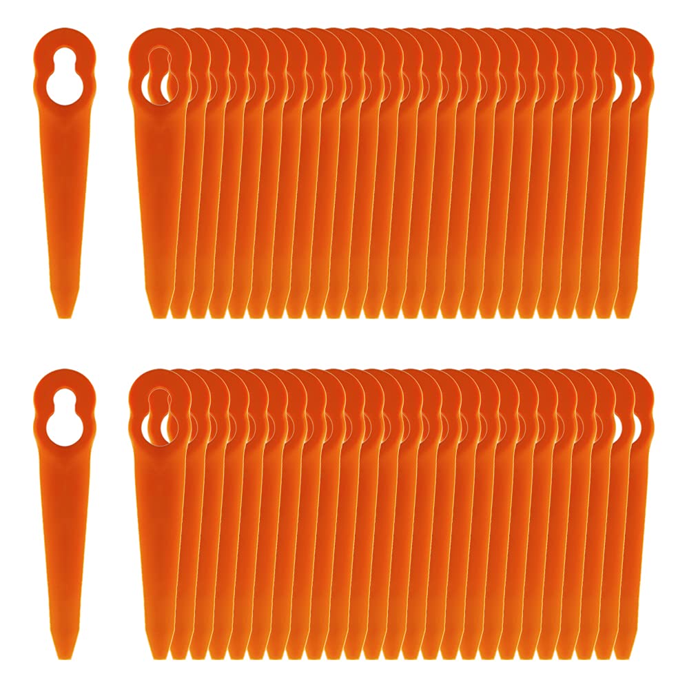 FourShow close-up of PA6 nylon blade edge showing molded detail and flexible profile