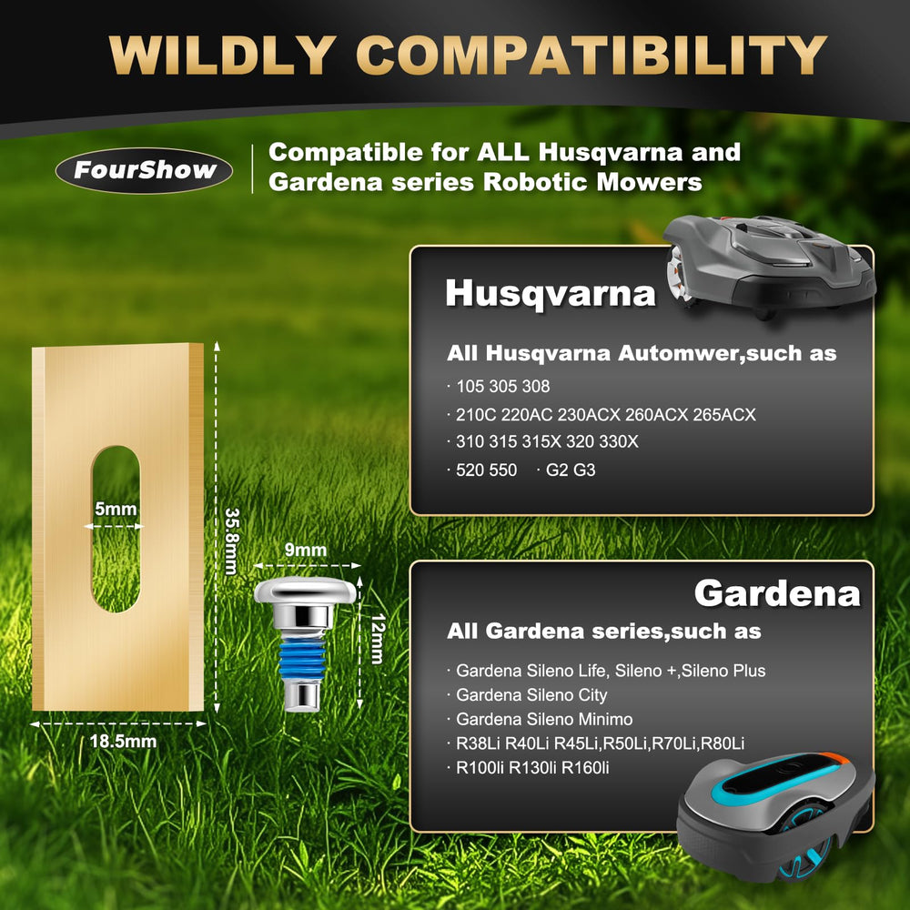 FourShow close-up of galvanized screws with safety coating preventing vibration loosening