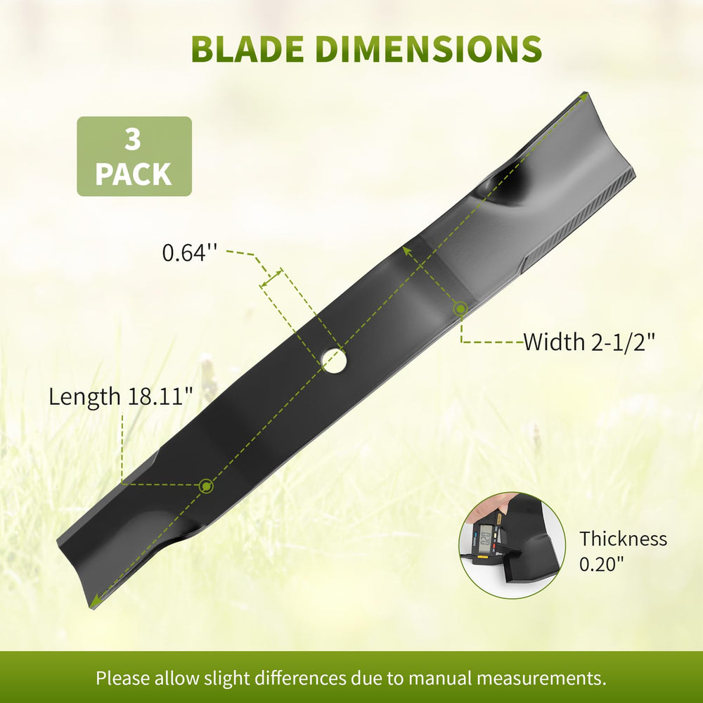 Fourtry blade installed on a zero-turn mower improving clipping lift and bagging