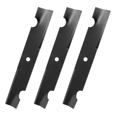 Fourtry front view of three 48-inch blades showing fitment markings and pack benefit